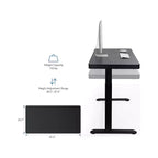 Bureau assis-debout électrique réglable en hauteur FlexiSpot série EW8