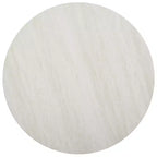 Table Basse Ronde Faux Marbre Luna - Argent - SEI