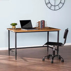 Bureau en bois recyclé Lawrenny - Naturel - SEI