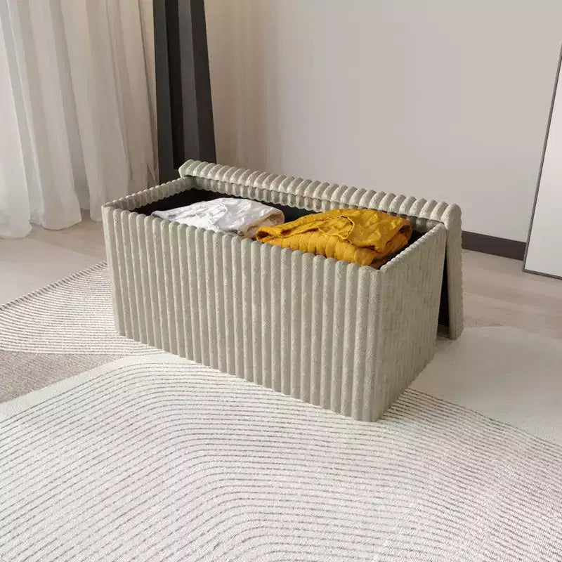 Banc de Rangement Pliant Rembourré Home Design Florence 30