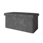 Banc de Rangement Pliant Rembourré Home Design Florence 30