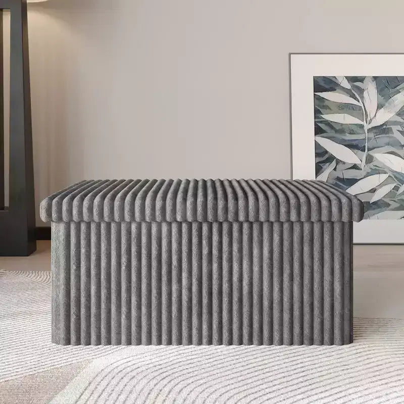 Banc de Rangement Pliant Rembourré Home Design Florence 30