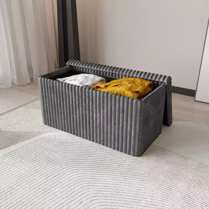 Banc de Rangement Pliant Rembourré Home Design Florence 30
