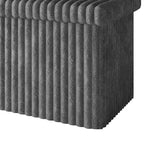 Banc de Rangement Pliant Rembourré Home Design Florence 30