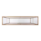 Console Horten Glam Étroite – Dorée – SEI