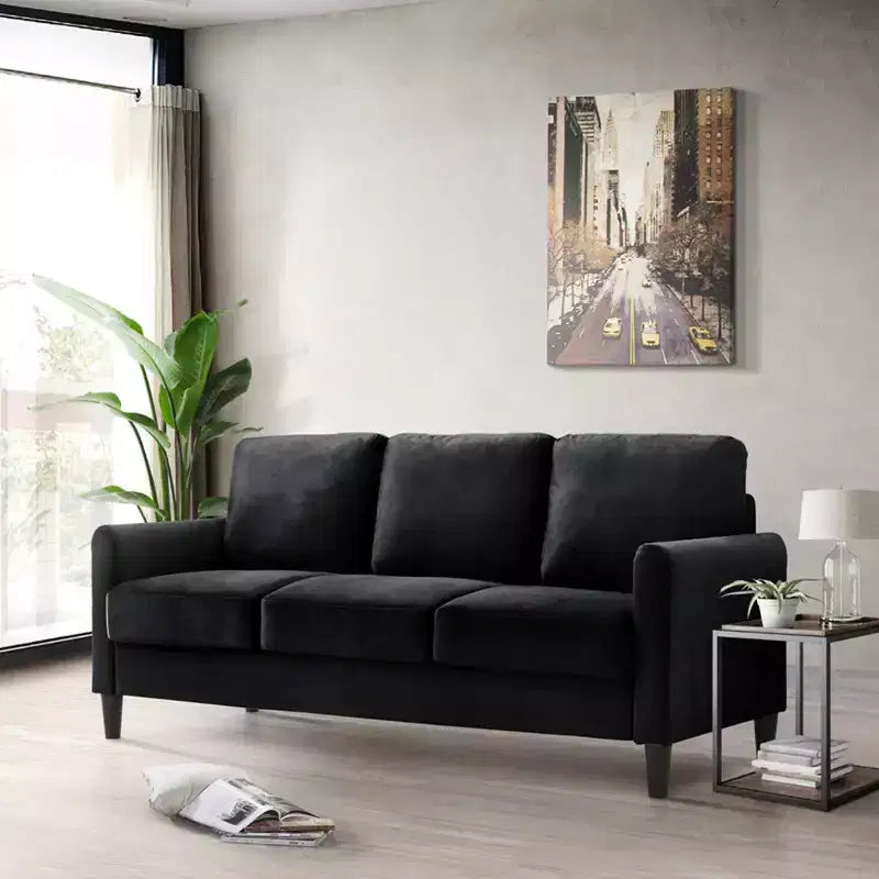 Canapé Airell en velours Home Design