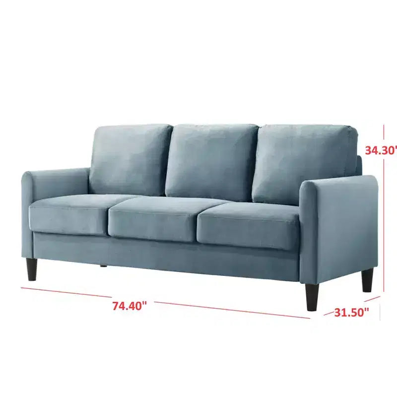 Canapé Airell en velours Home Design