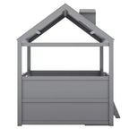 Cadre de lit Whisen Wood Bed House