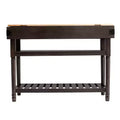 Waysmere Stationary Kitchen Island - Brown - SEI