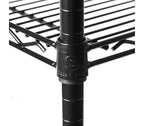 Étagère en Acier Chromé à 5 Niveaux UltraDurable de Seville Classics, 61 x 46 cm