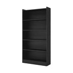 MAYEERTY Bibliothèque haute ouverte à 6 niveaux 10 kg par étagère Panneaux latéraux supérieurs anti-chute