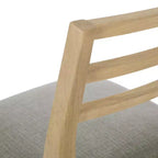 Chaises de salle à manger Fescue Farmhouse en bois d'hévéa rembourrées Christopher Knight Home (lot de 2)