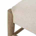 Chaises de salle à manger Fescue Farmhouse en bois d'hévéa rembourrées Christopher Knight Home (lot de 2)