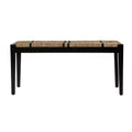 Gallocano Seagrass Bench - Black - SEI