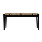 Gallocano Seagrass Bench - Black - SEI