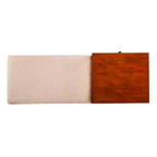 Banc rembourré Rhoda avec rangement - Marron - SEI