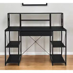 HomeRoots 47 Bureau d'ordinateur noir