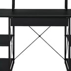 HomeRoots 47 Bureau d'ordinateur noir