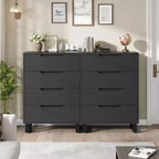 Garvee 4 Commode pour Chambre, Commode Haute 106 cm, Armoire à Tiroirs Verticale sur Pied avec Rangement, Coffre de Rangement en Bois pour Chambre