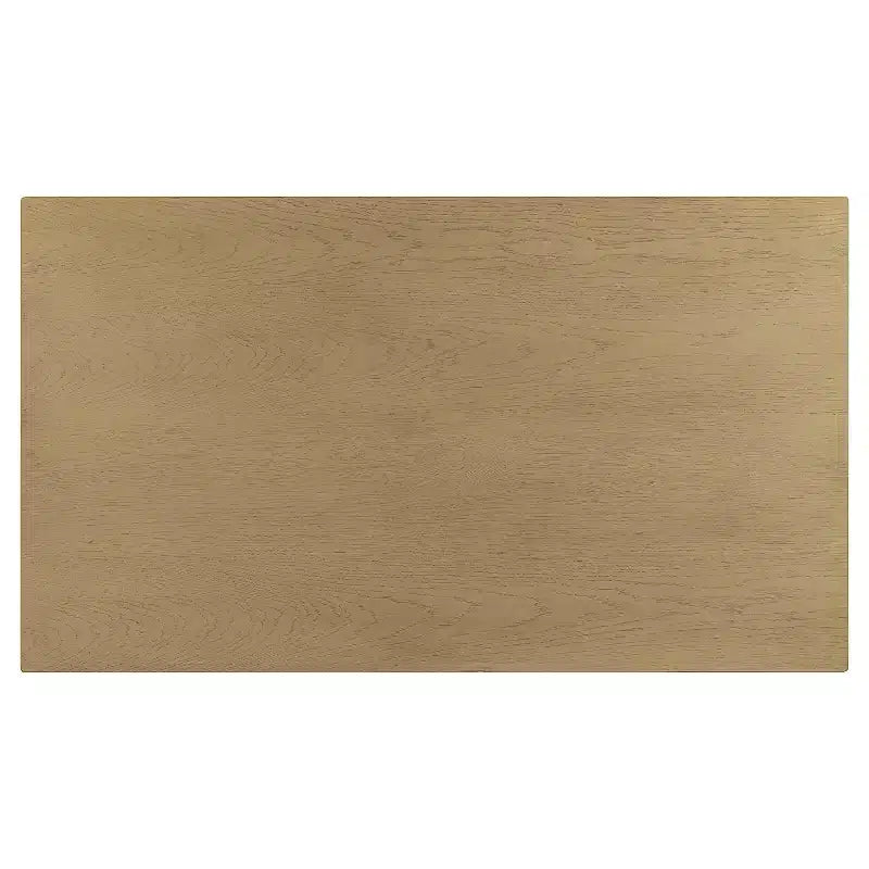 Christopher Knight Home Cortez Table Basse Moderne en Bois de 55" avec 2 Étagères de Rangement Ouvertes