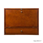 Benwick Wall Mount Laptop Desk - Brown - SEI
