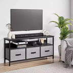 Dresser TV Stand, Entertainment Center with Storage, 55 Inch TV Stand for Bedroom Small TV Stand