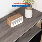 Meuble TV commode, meuble de divertissement avec rangement, meuble TV de 140 cm pour chambre, petit meuble TV
