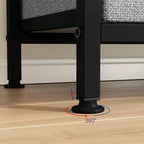 Meuble TV commode avec tiroirs et étagères, centre de divertissement pour téléviseur de 50 pouces, table console média