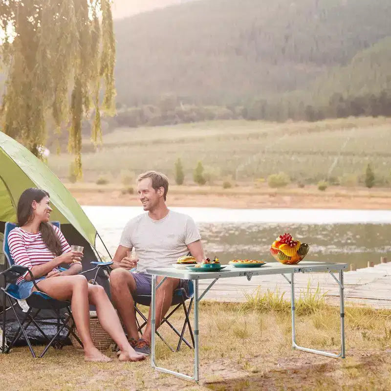 Table pliante Karl Home pour le camping et l'extérieur