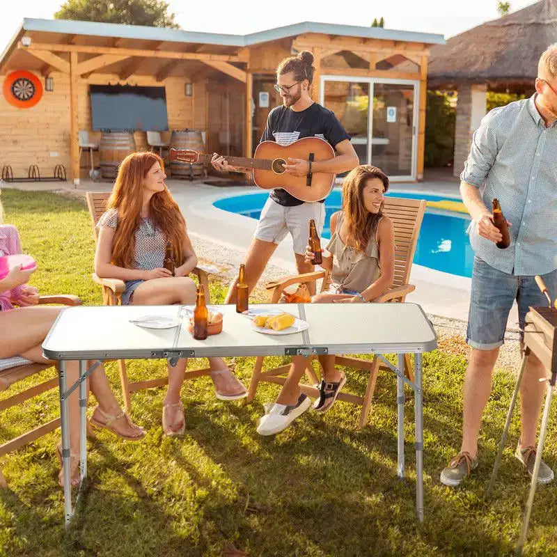 Table pliante Karl Home pour le camping et l'extérieur