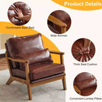 Karl Home Fauteuil de salon individuel rembourré