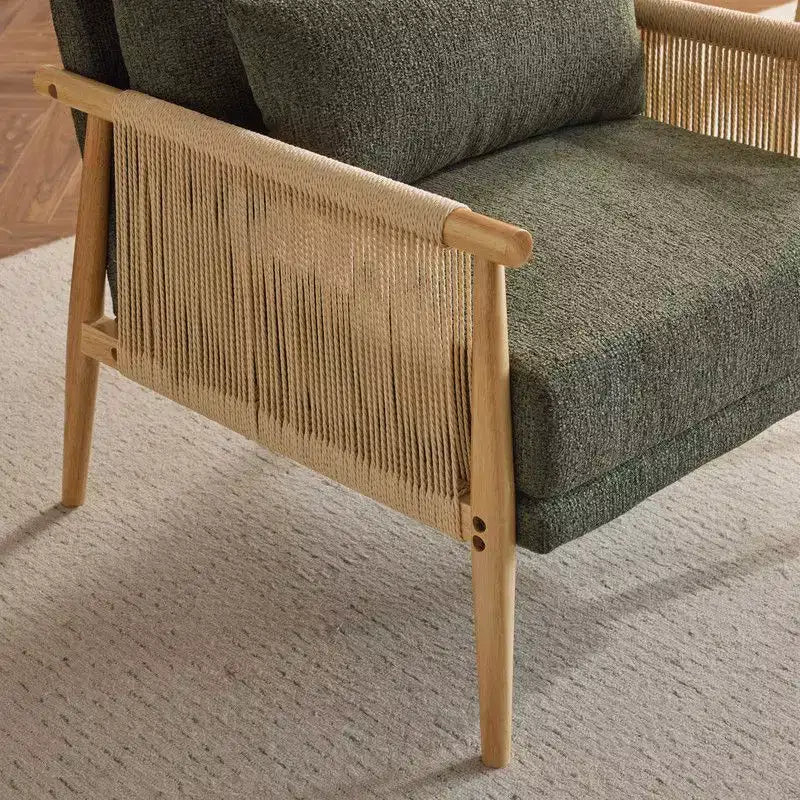 Fauteuil Karl Home Chenille avec coussin