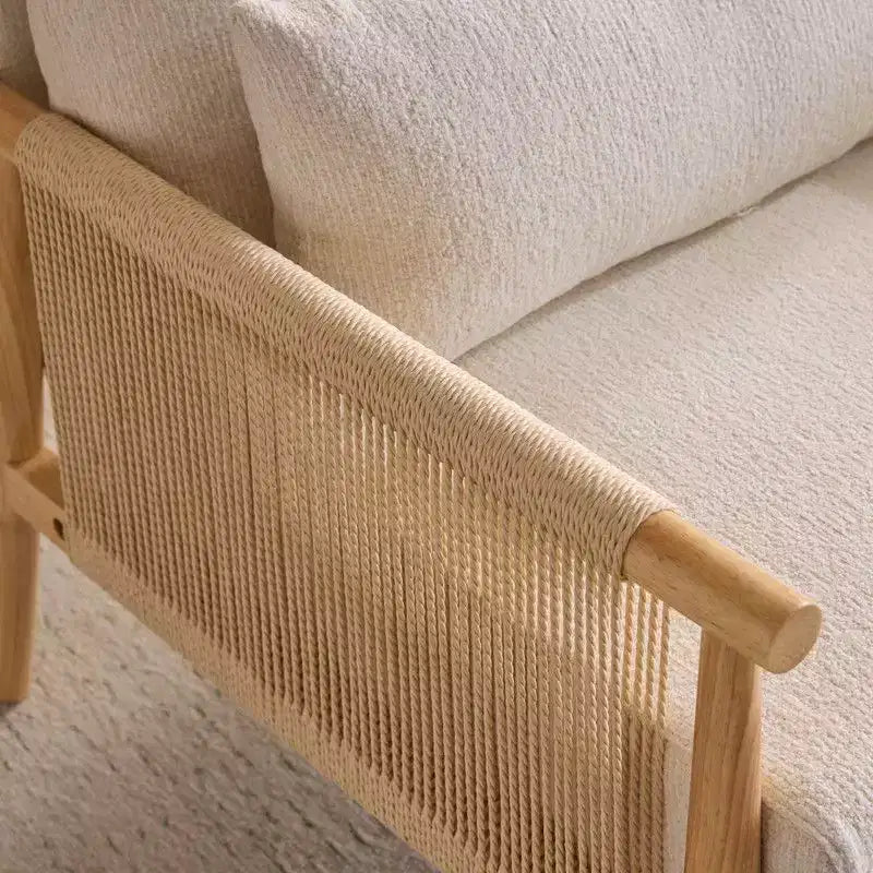 Fauteuil Karl Home Chenille avec coussin