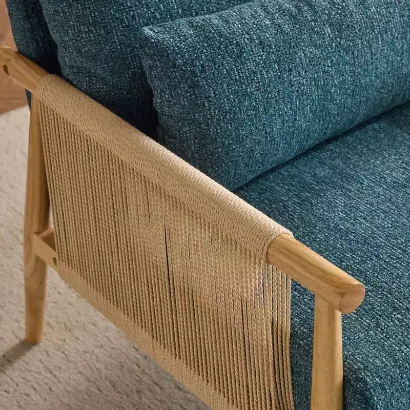 Fauteuil Karl Home Chenille avec coussin