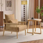 Fauteuil Karl Home Chenille avec coussin