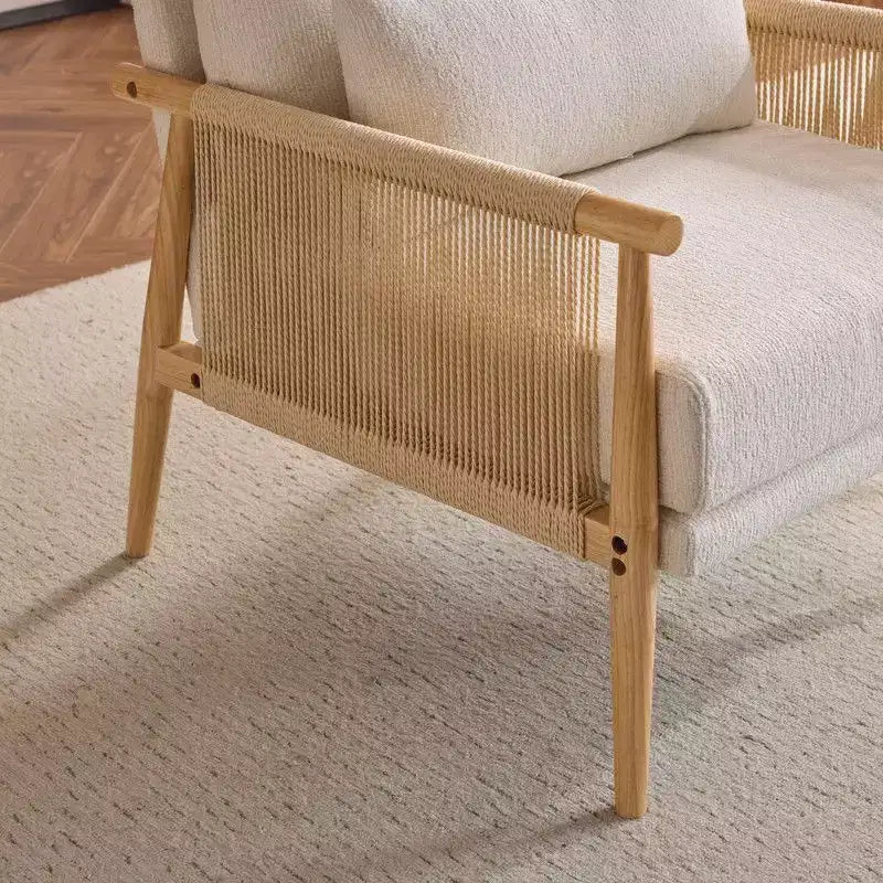 Fauteuil Karl Home Chenille avec coussin