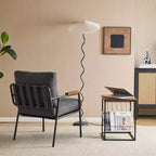 Fauteuil d'appoint moderne Karl pour salon ou chambre à coucher