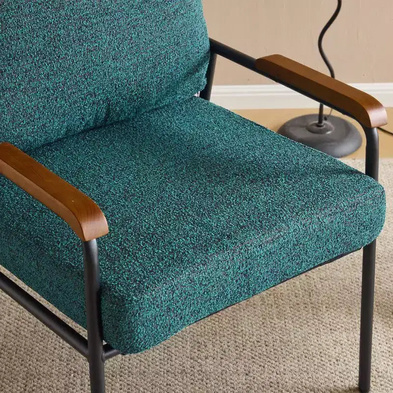 Fauteuil d'appoint moderne Karl pour salon ou chambre à coucher