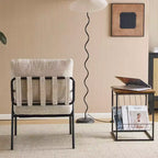 Fauteuil d'appoint moderne Karl pour salon ou chambre à coucher