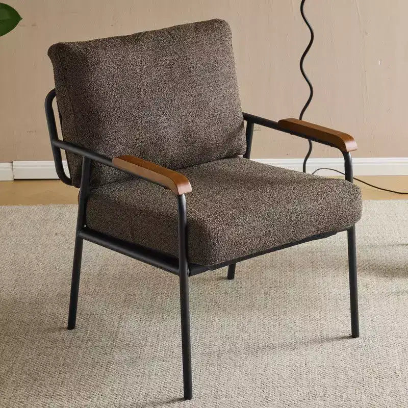 Fauteuil d'appoint moderne Karl pour salon ou chambre à coucher