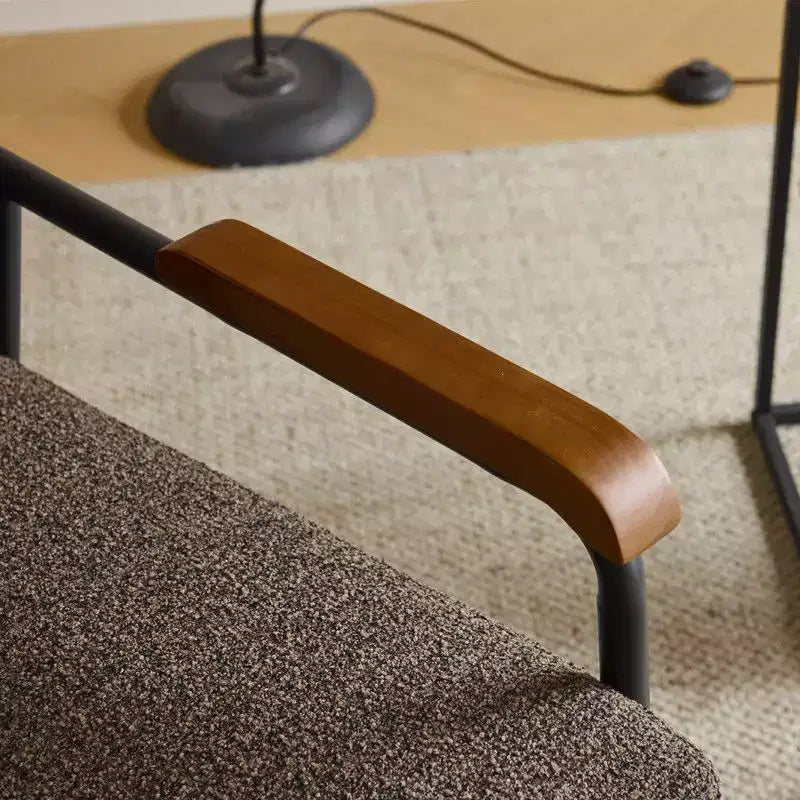 Fauteuil d'appoint moderne Karl pour salon ou chambre à coucher