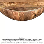 Table basse ronde en bois de manguier Royal Hampton