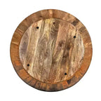 Table basse ronde en bois de manguier Royal Hampton