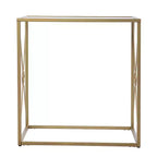 Larden Mirror-Top End Table - Gold - SEI