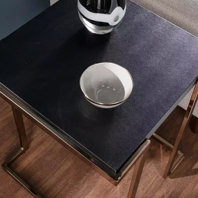 Table d'appoint Holly & Martin Barcia - Noir - SEI