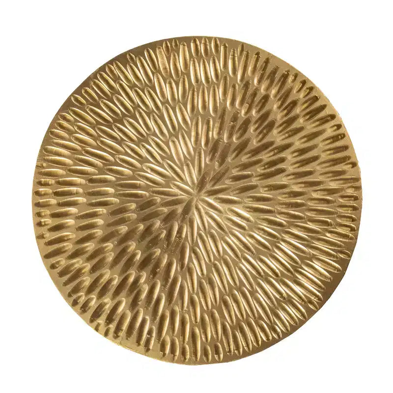 Table d'appoint ronde Doylin - Dorée - SEI