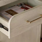 Table de chevet Amika - NST2401 - Blanc délavé - Safavieh