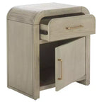 Table de chevet Amika - NST2401 - Blanc délavé - Safavieh
