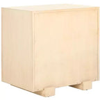 Table de chevet Rosario en bois tressé - SFV1303 - Safavieh Couture