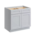 Meuble de cuisine bas CASAINC de 30 po L x 24 po P x 34,5 po H avec tiroir et charnières à fermeture amortie, en contreplaqué, armoire RTA
